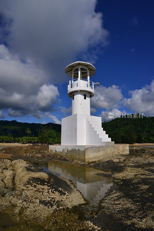 泰国Khao Lak的Nang Thong海滩。